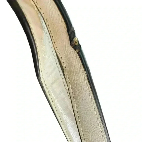 Coach Devin Light Beige Khaki Ivory satchel Handbag Purse. - Picture 8 of 13